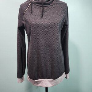 Black and White Chevron Style Size Medium